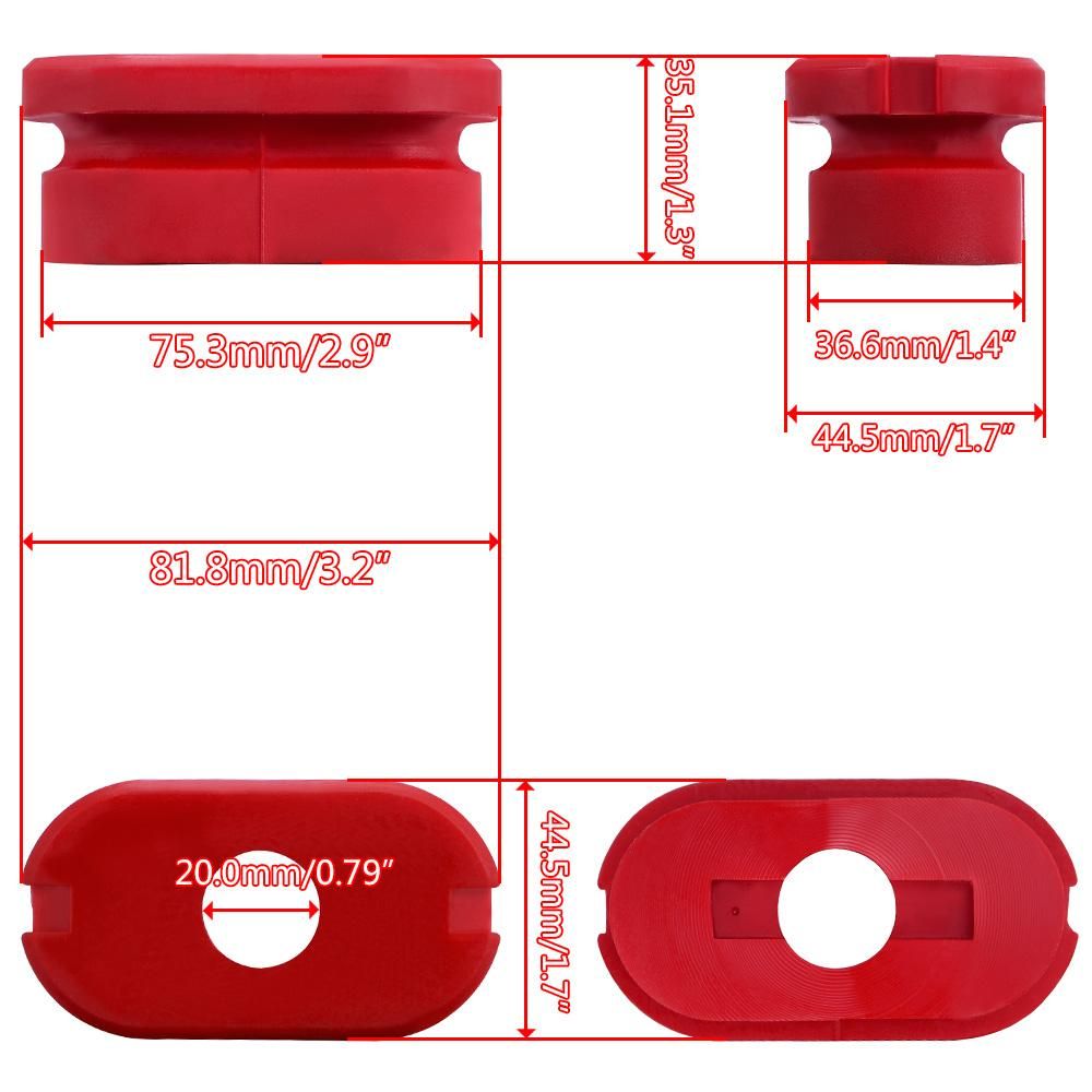 Front Engine Mount Dog Bone Insert for VW Golf MK4 R32 Audi A3 S3 TT Seat Leno Toledo,Skoda Octavia