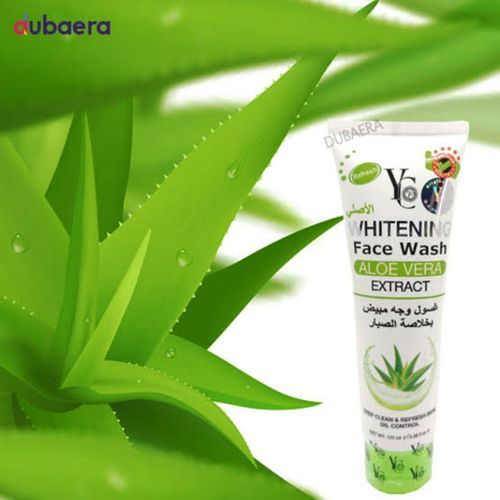 Whitening Aloe Vera Extract Face Wash For Deep Cleanse, Glow