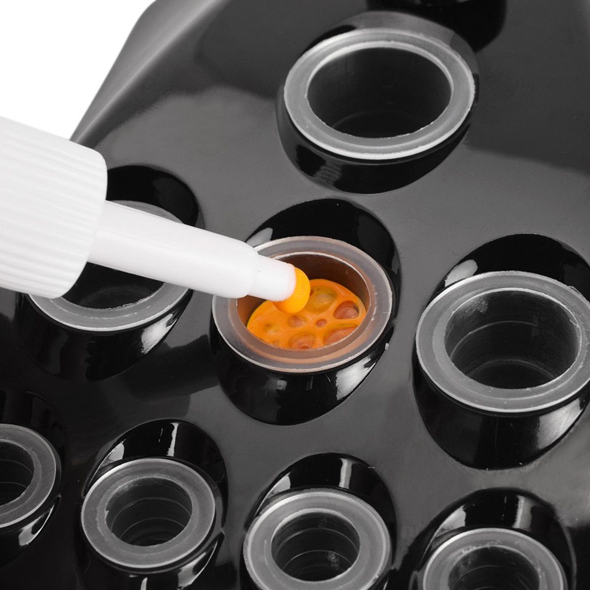 Tattoo Ink Cup Holder Tattooing Pen Stand Tattoo Pigment Storage Tray Tattoo Ink Caps Rack Bracket Container Tattoo Supply Accessories