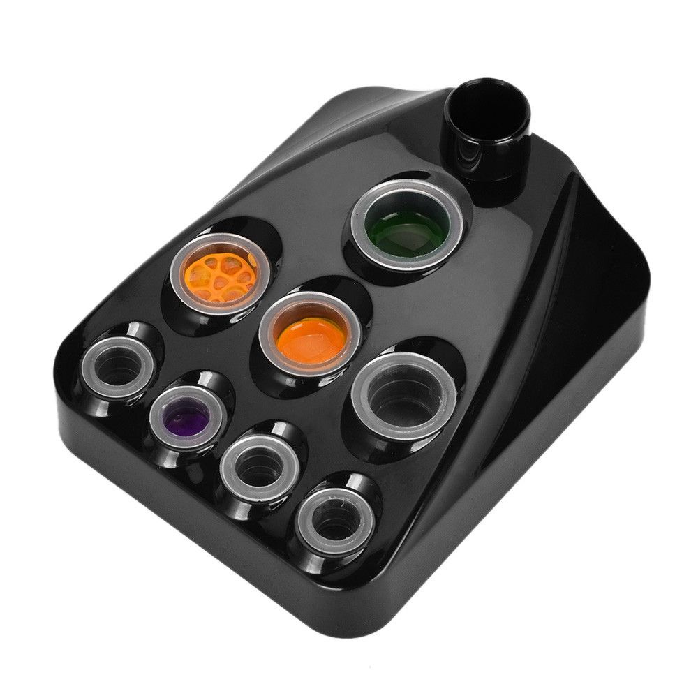 Tattoo Ink Cup Holder Tattooing Pen Stand Tattoo Pigment Storage Tray Tattoo Ink Caps Rack Bracket Container Tattoo Supply Accessories