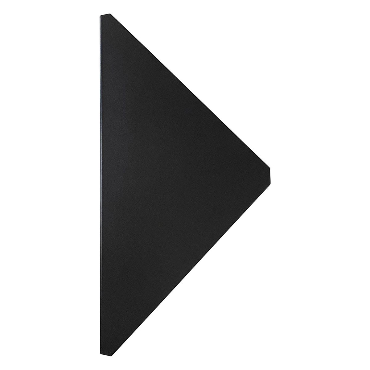 Triangular Board Table Side Corner Connecter Plate Black