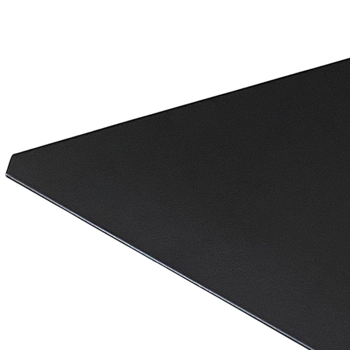 Triangular Board Table Side Corner Connecter Plate Black