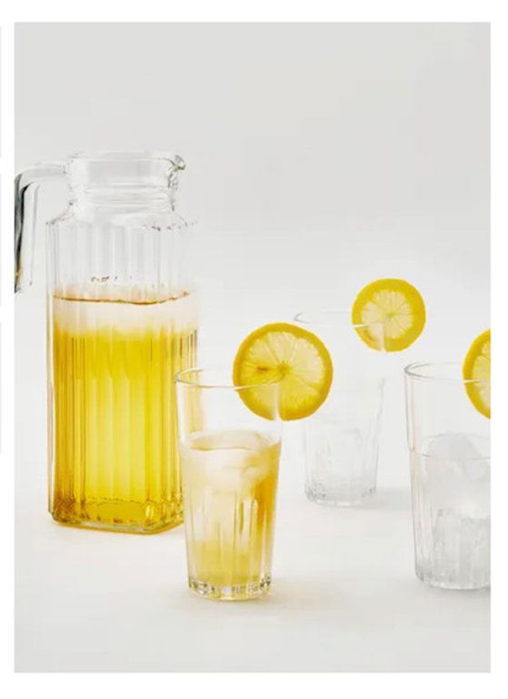 7-Piece Drink Set (Jug 1.6 L + 6 Tumblers 33 Cl), Quadance
