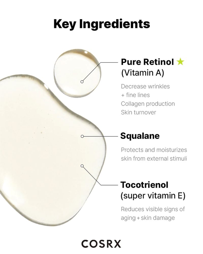 The Retinol 0.5 Oil Super Vitamin E+Squalane 20ml