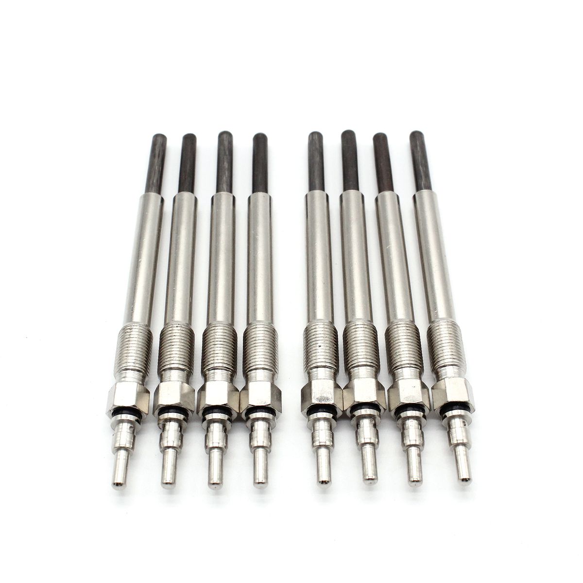 Glow Plug Set Of 8 Dual Coil Replacement For Ford 7.3L Super