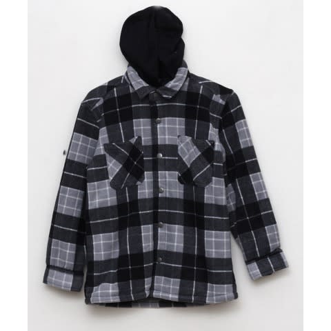 Checkered Hoodies-Multicolour