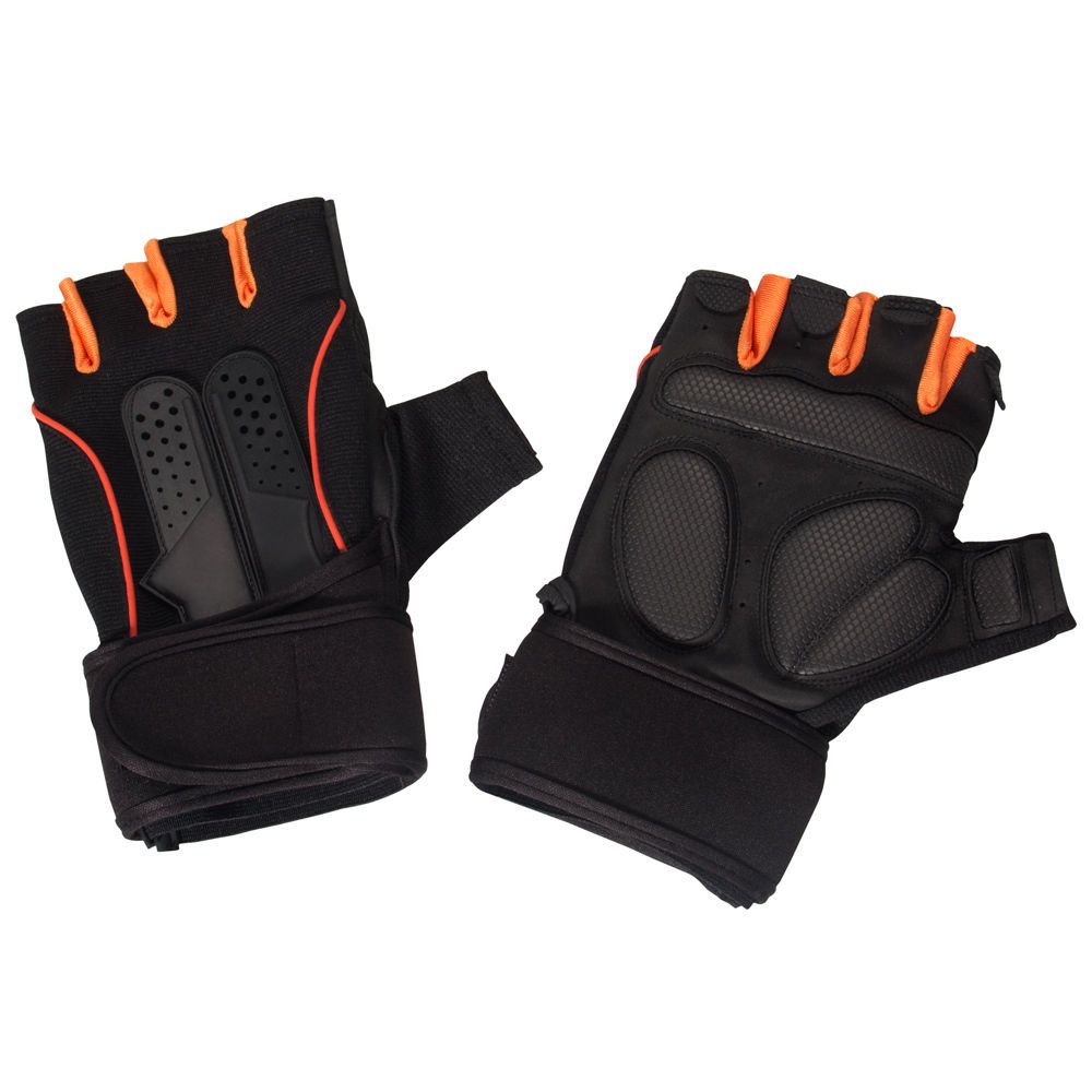 Men's Anti-skid Guantes Half Gloves Gym Fitness Protective Exercise