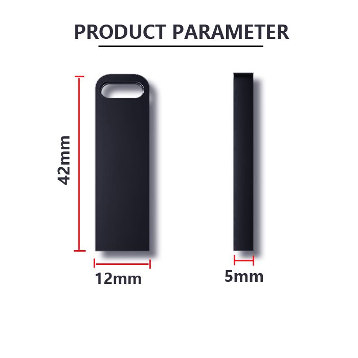 128GB Fine Carving Metal USb Flash Drive Waterproof