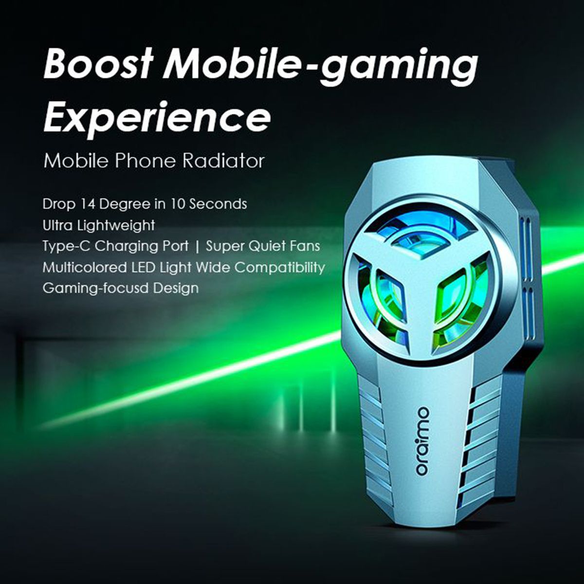 Ultra-fast Quiet Wide Compatibility Mobile Phone Radiator