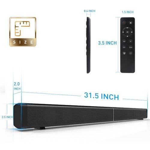 Bolan LP09 SoundBar Bluetooth Speaker With Inbuilt Woofer HT