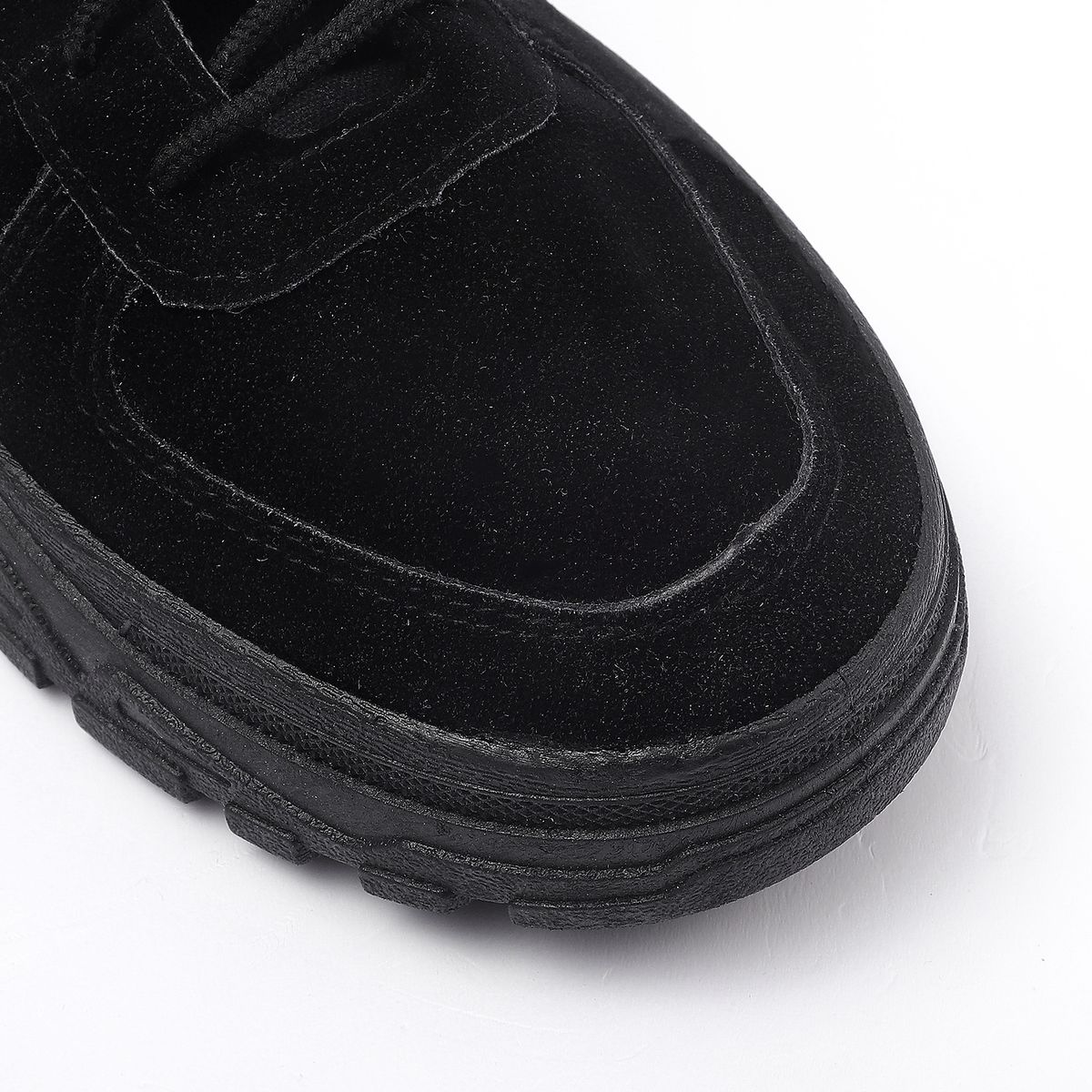 Men's High Top Sneakers-black