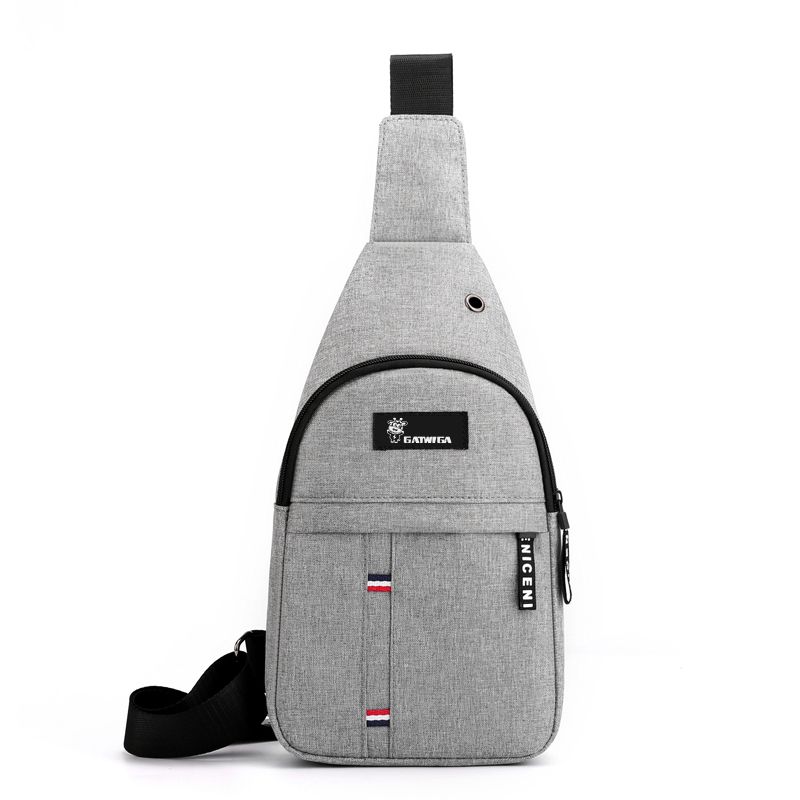 Men Casual Outdoor Travel Crossbody Bag Chest Bag