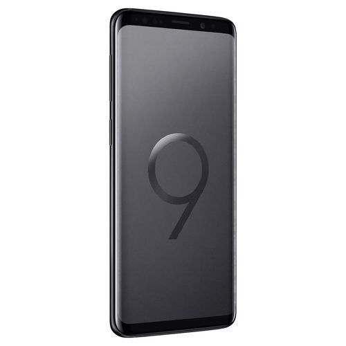 Galaxy S9 Plus 6.2-Inch (6GB, 64GB ROM) Single Sim  - Black + Free Pouch & Screen Protector