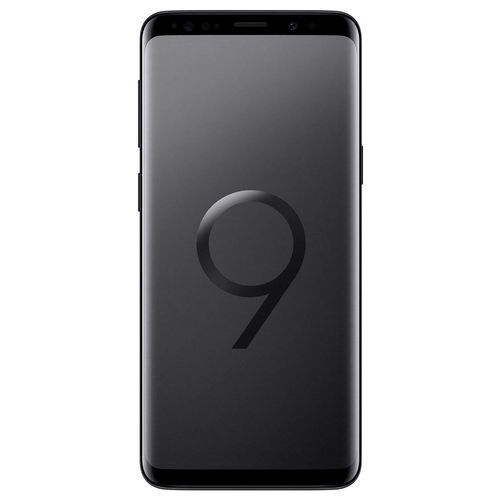 Galaxy S9 Plus 6.2-Inch (6GB, 64GB ROM) Single Sim  - Black + Free Pouch & Screen Protector