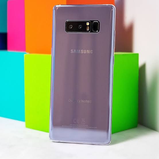 Galaxy Note 8 6.3-Inch QHD (6GB,64GB ROM), (12MP + 12MP) + 8MP 4G LTE Smartphone Single Sim - Purple +Free Pouch