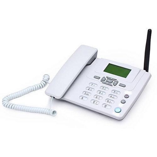 GSM SIM Card  Land-Line Table Phone With FM 3125i