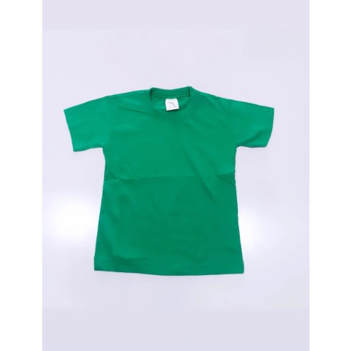 Unisex Kids Green T-shirt
