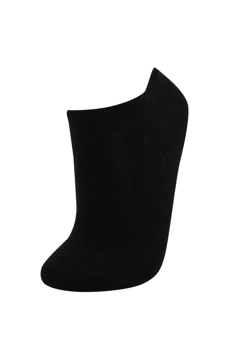 3 Pieces Woman Low Cut Socks - Black