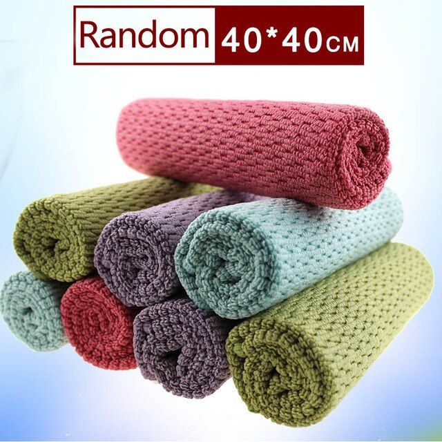 8pc Absorbent  Portable Kitchen Towel  Cleaning Cloth