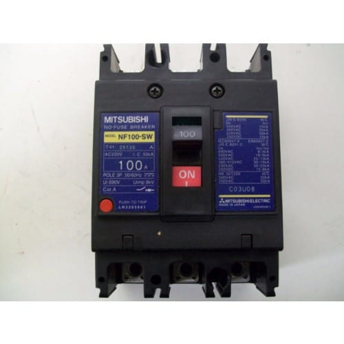 3-Pole 100 Amp 690 Volt Circuit Breaker