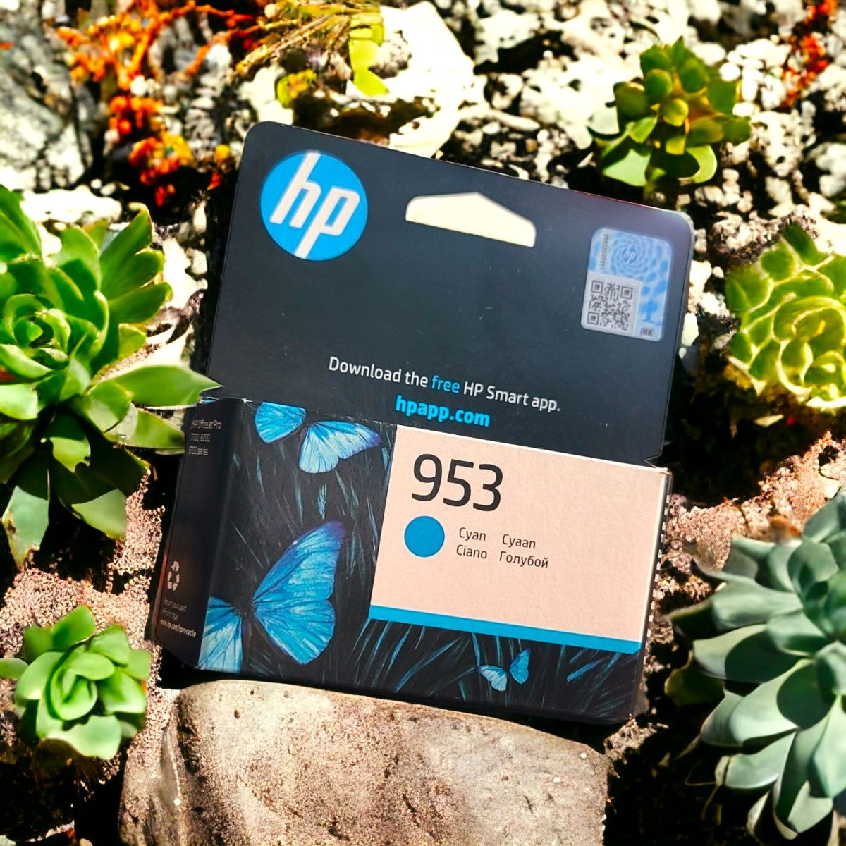 953 Original Cyan Ink Cartridge - F6U12AE