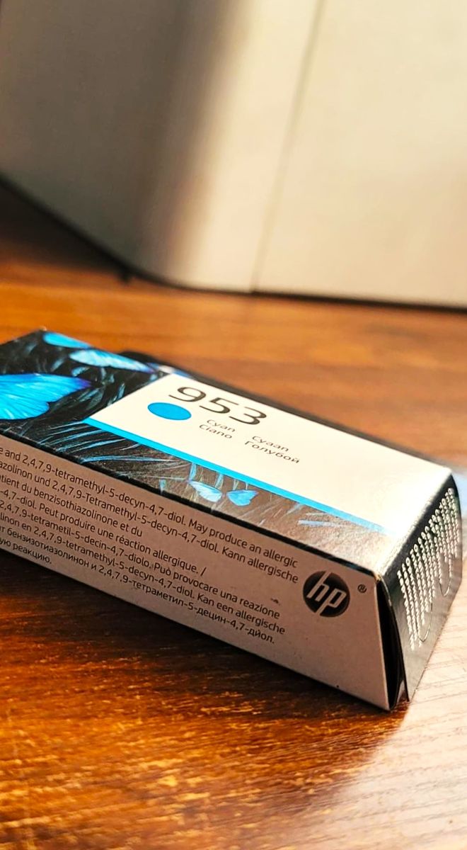 953 Original Cyan Ink Cartridge - F6U12AE