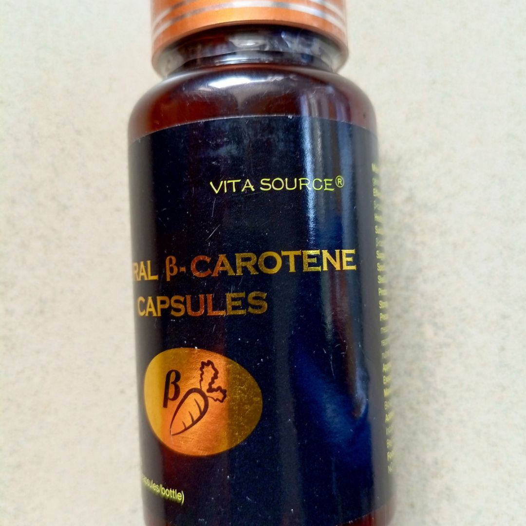 Natural B-Carotene 30Capsules-Prevents Stroke&Aging