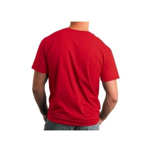 Unisex Round Neck T-shirt - Red