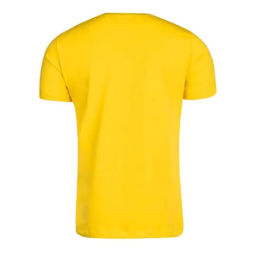 Unisex Round Neck T-shirt - Yellow