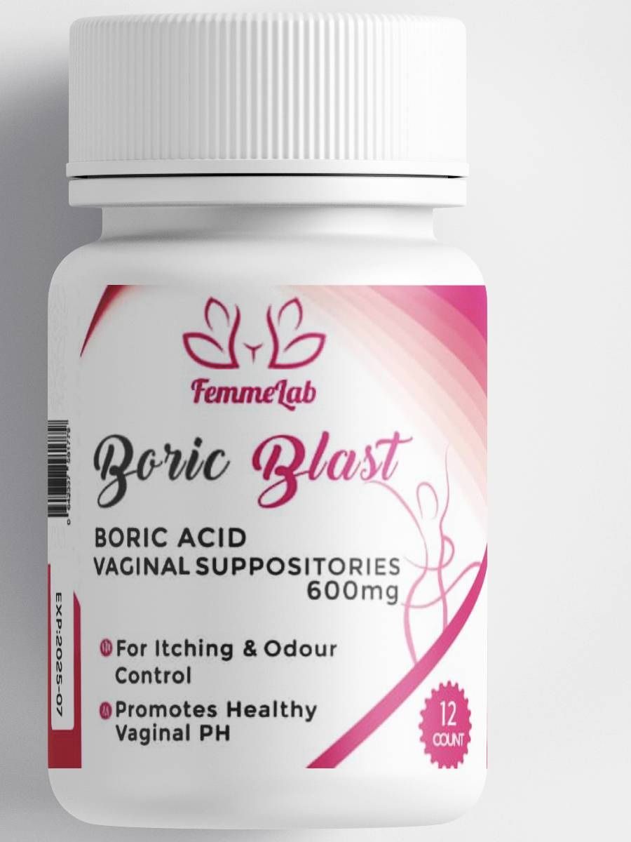 2-in-1 Hot Deal: Boric Acid -12count & Women's Probiotics Gummies With Cranberry