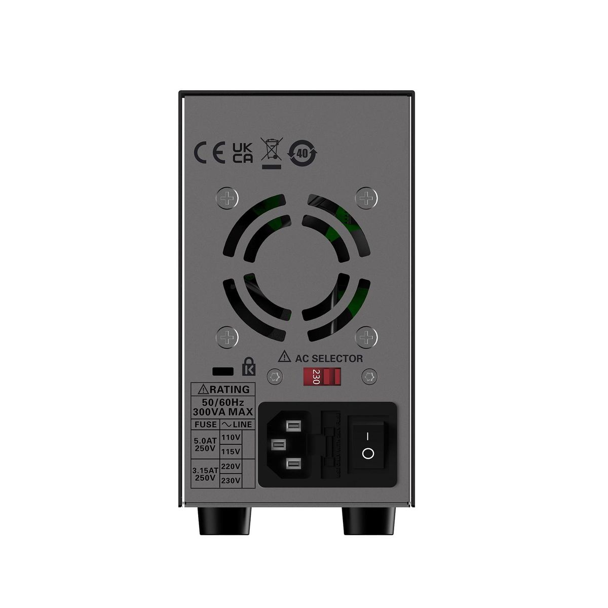 Hantek HDP135V6 Digital Bench DC Power Supply Variable 35V 6A Adjustable Switching Regulated Power Supply CV CC with Data Storage, On/ Off Output, USB Quick Charge, Encoder Adjustment Knob