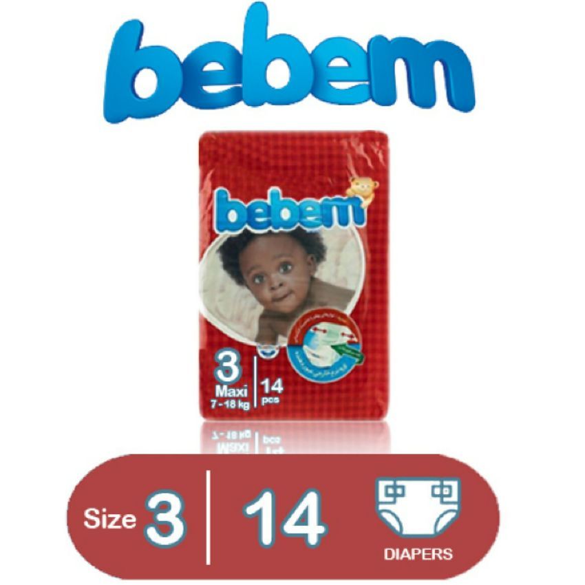 Midi Diaper Size 3 Small Pack - 14x1