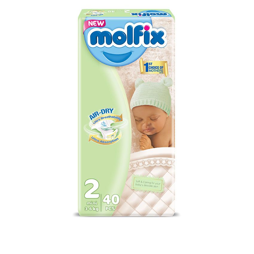 Mini Diaper Size 2 Twin Pack - 40x1