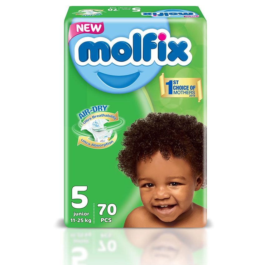 Junior Diaper SIze 5 Jumbo - 70x1