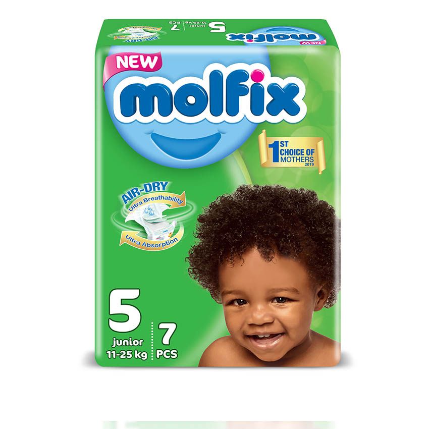 Junior Diaper Size 5 Small Pack - 7x1