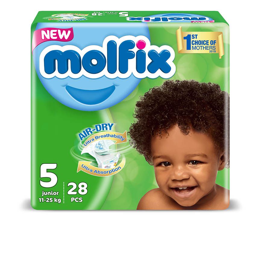 Junior Diaper Size 5 Twin Pack - 28x1