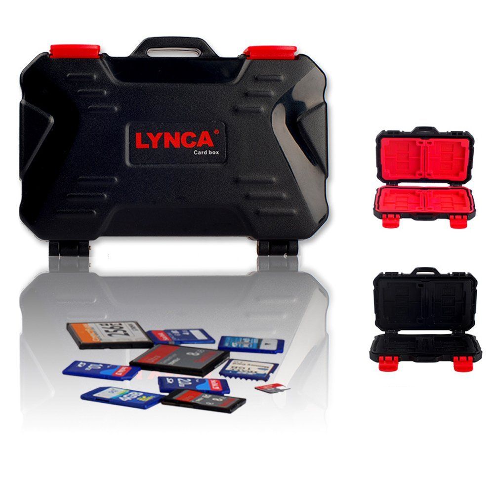 LYNCA 24 Slots Memory Card Storage Case
