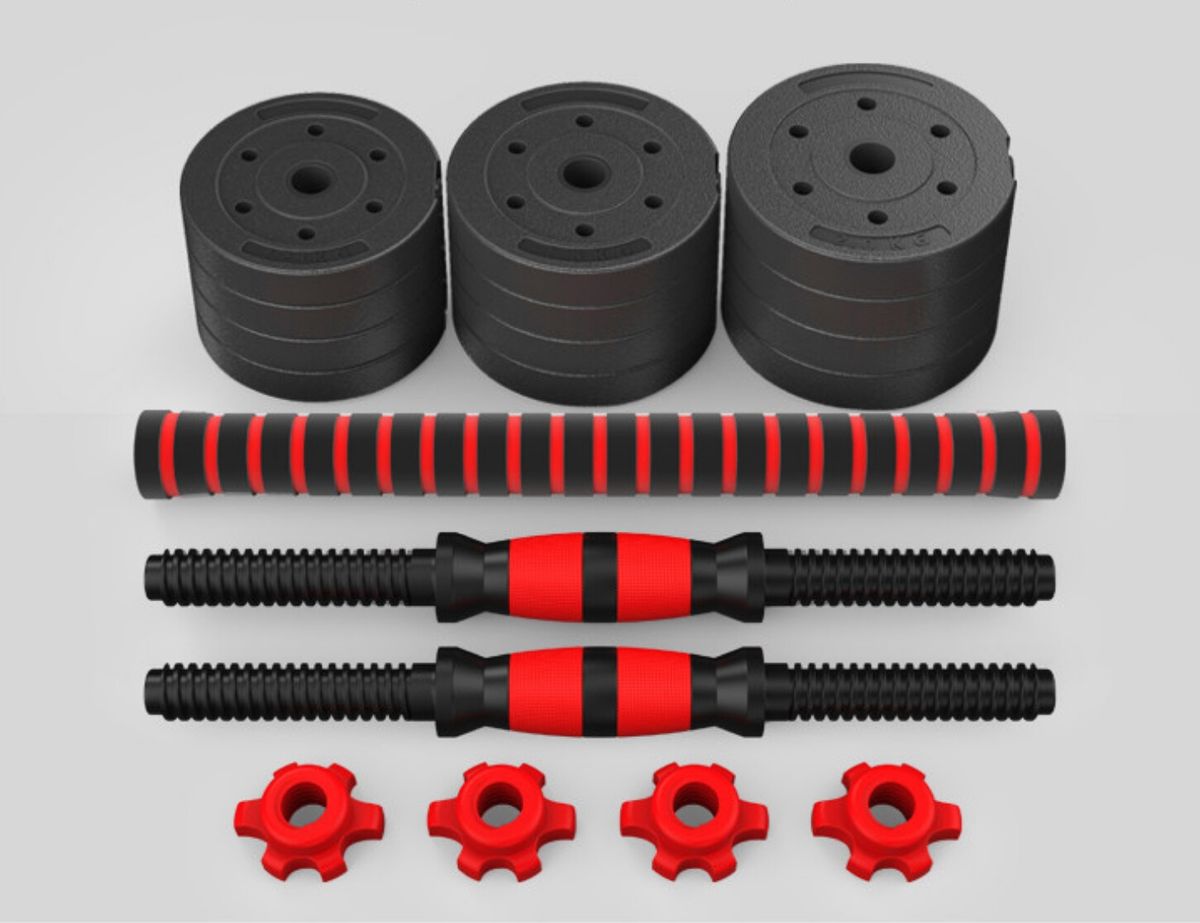 15kg Dumbbell With Barbell Extension