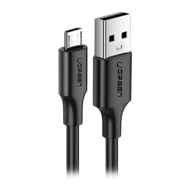 USB 2.0 A To Micro USB Cable Nickel Plating 1m (Black)