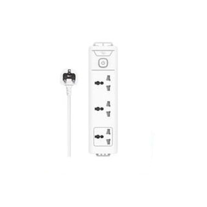 3 Sockets Extension Box (ISU-1331WL) -White