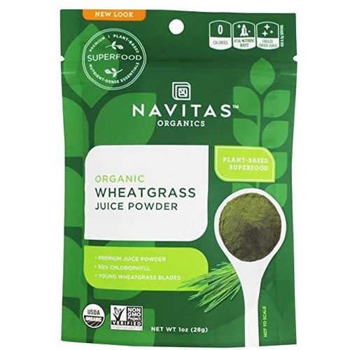 Organic Freeze-Dried Powder Wheatgrass Juice - 28grm