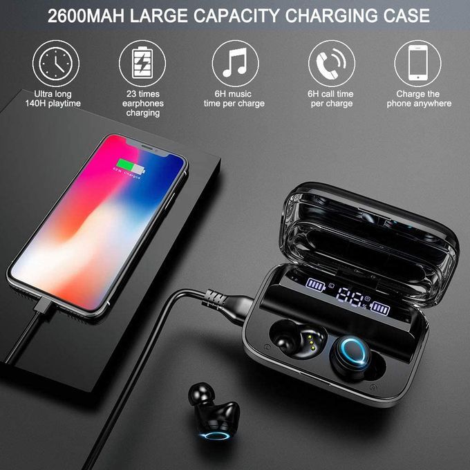 Wireless Headset Bluetooth Earphone