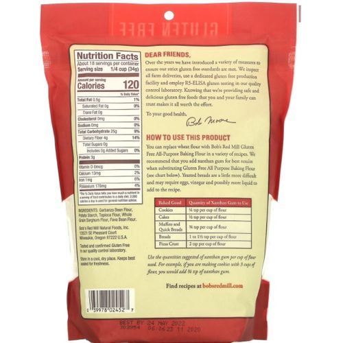 All Purpose Baking Flour 22oz  624G 1LB Gluten Free