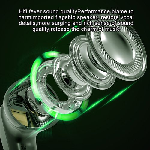 Bluetooth In-Ear Sports Wireless Ultra Low Latency HIFI Gaming Headset