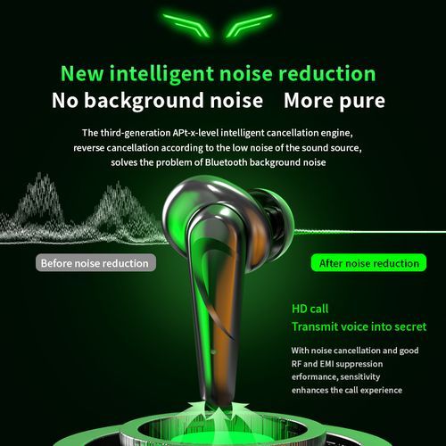 Bluetooth In-Ear Sports Wireless Ultra Low Latency HIFI Gaming Headset