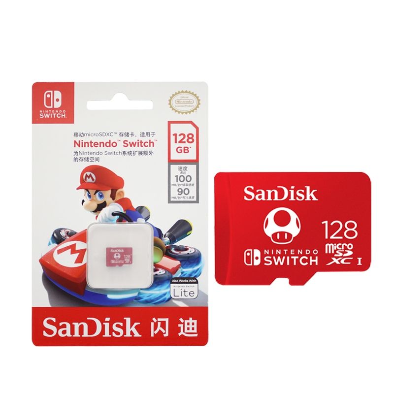 SanDisk TF Card 128GB Memory Card For Nintendo Game Console