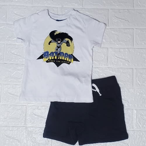 Boys Batman Tee And Short Set
