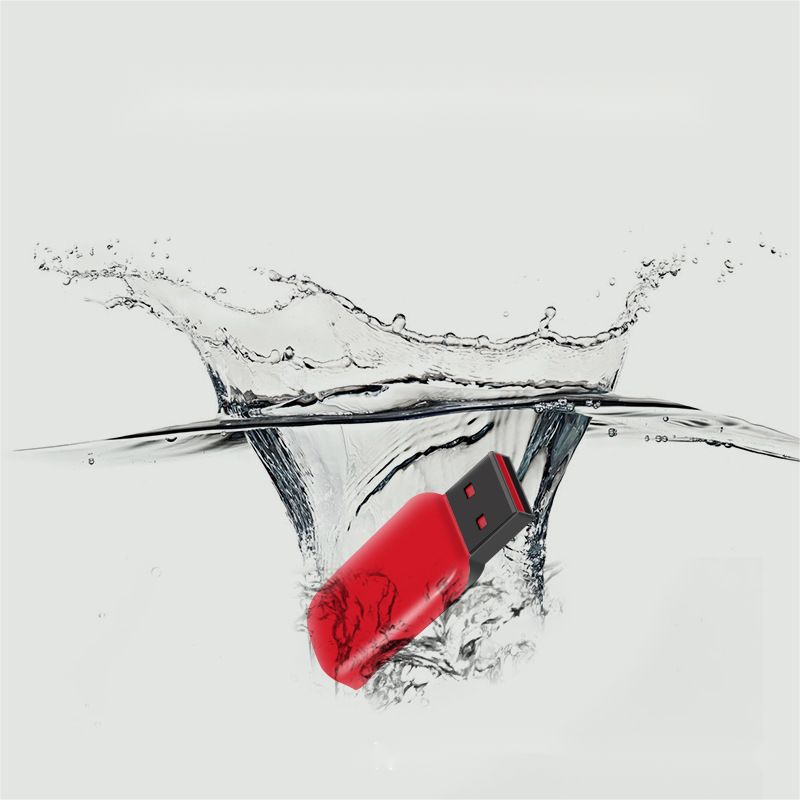 128G USB Flash Drive Small And Convenient  Pen Drive  Red
