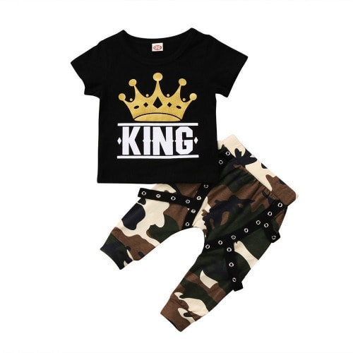 Boy King Design Set - 2 Pieces