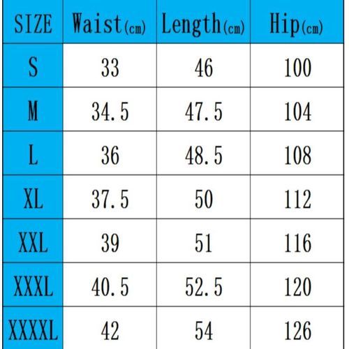 Men's Elastic Cargo Pants Shorts Nicker Joggers Beach Wear- Navyblue